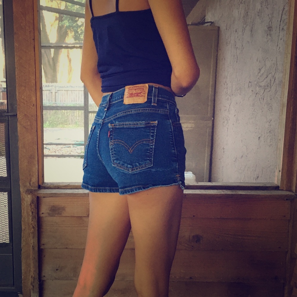 Vintage Levi High Waist Shorts